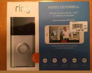 Ring Video Doorbell Satin Nickel