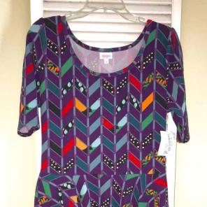 Retired Lularoe Nicole Dress 2XL