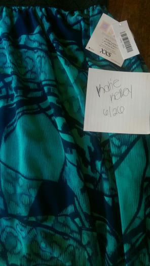 XXS Lularoe Lucy skirt, NWT