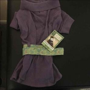 Purple polo dress (Medium)