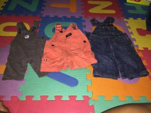 0-9 Month Old Baby Overalls