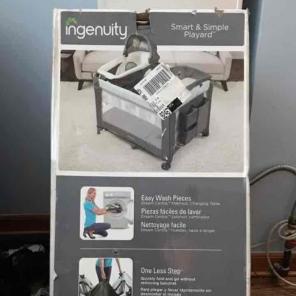 Ingenuity smart and simple playard