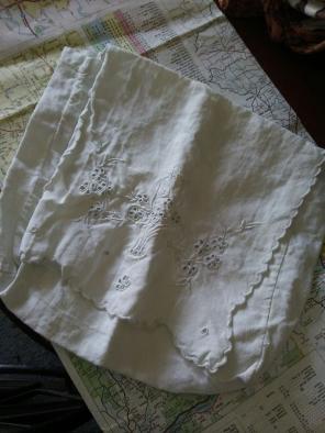 Hankie Bag Handkerchief Embroidered