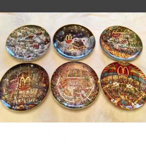 McDonald's Collectible Plate Set