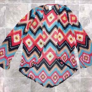 American Rag Aztec print kimono