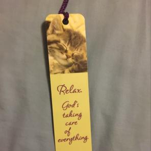Relax Kitten Bookmark
