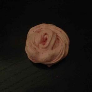 Pink Fluffy Slime w/ Purple Glitter