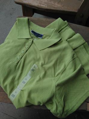 NEW Karen Scott Polo T Shirt XL Green