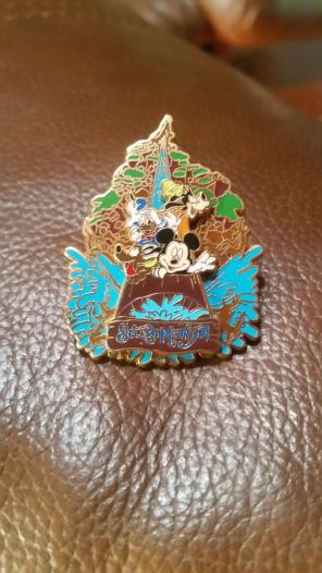 2002 splash mountain Disney pin