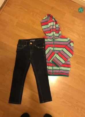 Toddler Girl Fall Outfit Size 4t