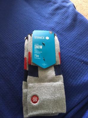 Boys Stance Snow Large Socks