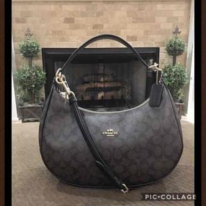 NWT! $395 Authentic COACH Harley Hobo