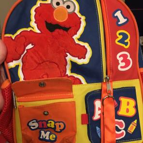 Elmo Book Bag