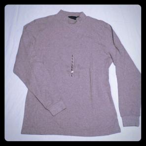 Mens mock turtle neck