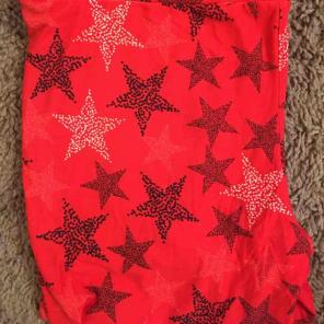 Os Americana true red with stars LulaRoe