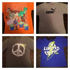 Boys T-Shirts Size 5/6