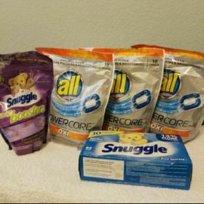 All & Snuggle Laundry Detergent Bundle