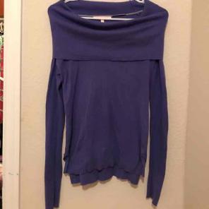 Victoria's Secret Purple Cowl Neck