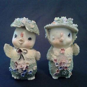 Lefton Easter Chicks Salt & Pepper Set