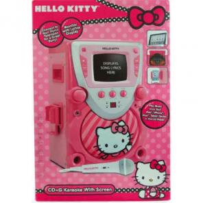 Hello kitty karaoke machine