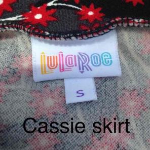 Lularoe Cassie skirt small