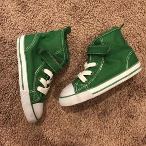 Green High Top Sneakers
