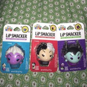 New Lip Smacker Tsum Tsum Villain Trio.