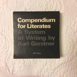 Compendium for Literates Karl Gerstner