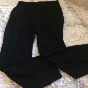 Forever 21 linen black pants