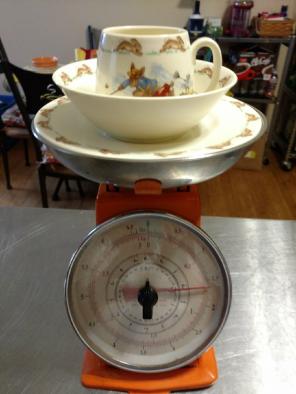 3 piece Royal Dalton Bunnykins china