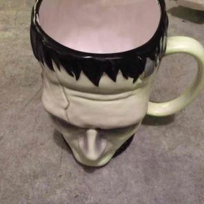 Frankenstein head mug