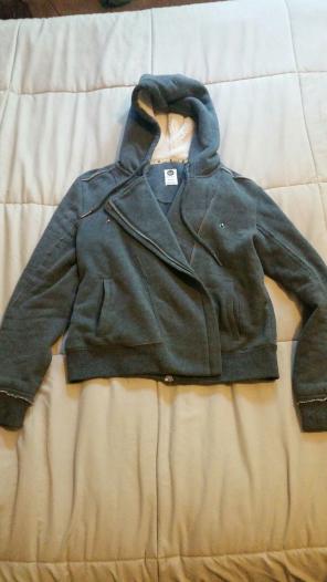 Thick side zipper Roxy brand jacket