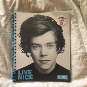 Harry Styles Office Depot Notebook