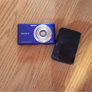 Sony camera and charger