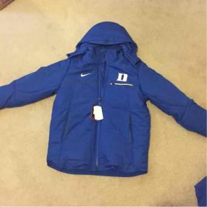 Nike duke blue parka