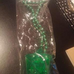 St paddy's day necklace