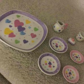 MINIATURE DISHES CUP PITCHER PLATES