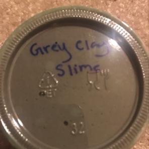 Grey/ Greenish Clay Slime