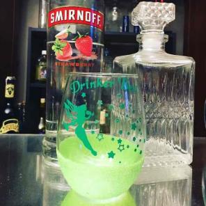 Custom Made Glassware Drinker Bell