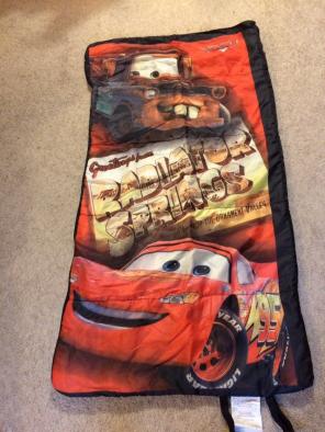 Lightning McQueen & Mader Sleeping Bag