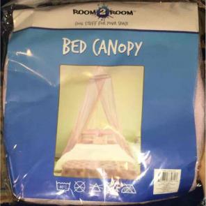 Brand New Pink Bed Canopy