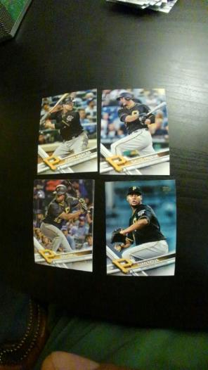 Baseball Cards 2017 Pirates
