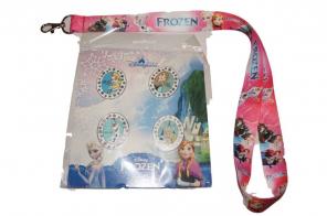 Disney Frozen Pin Set With Lanyard