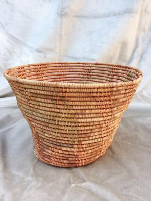 Tan And Pink Basket