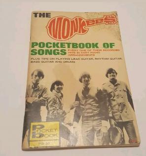 VINTAGE 1967 The MONKEES Pocketbook
