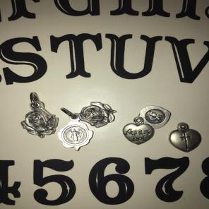 Croatian Silver-tone Ex voto Charms