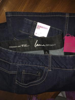 Lane Bryant Straight Leg Jean (24L)