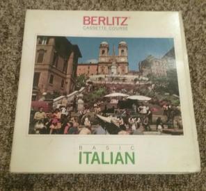 Vintage 1960 Berlitz Learn Italian Set