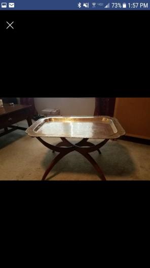 Solid Brass Table