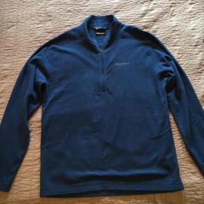 Royal blue fleece marmot